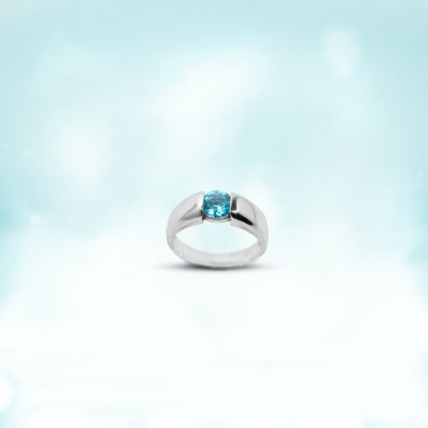 Blue Topaz in silver
