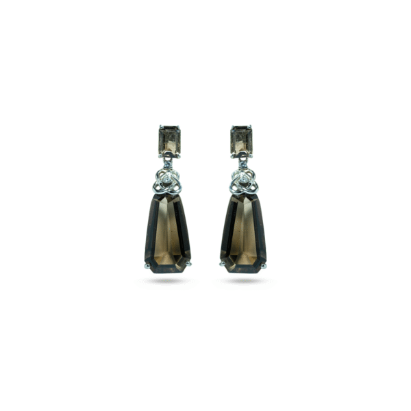 Smokey Quartz Earring